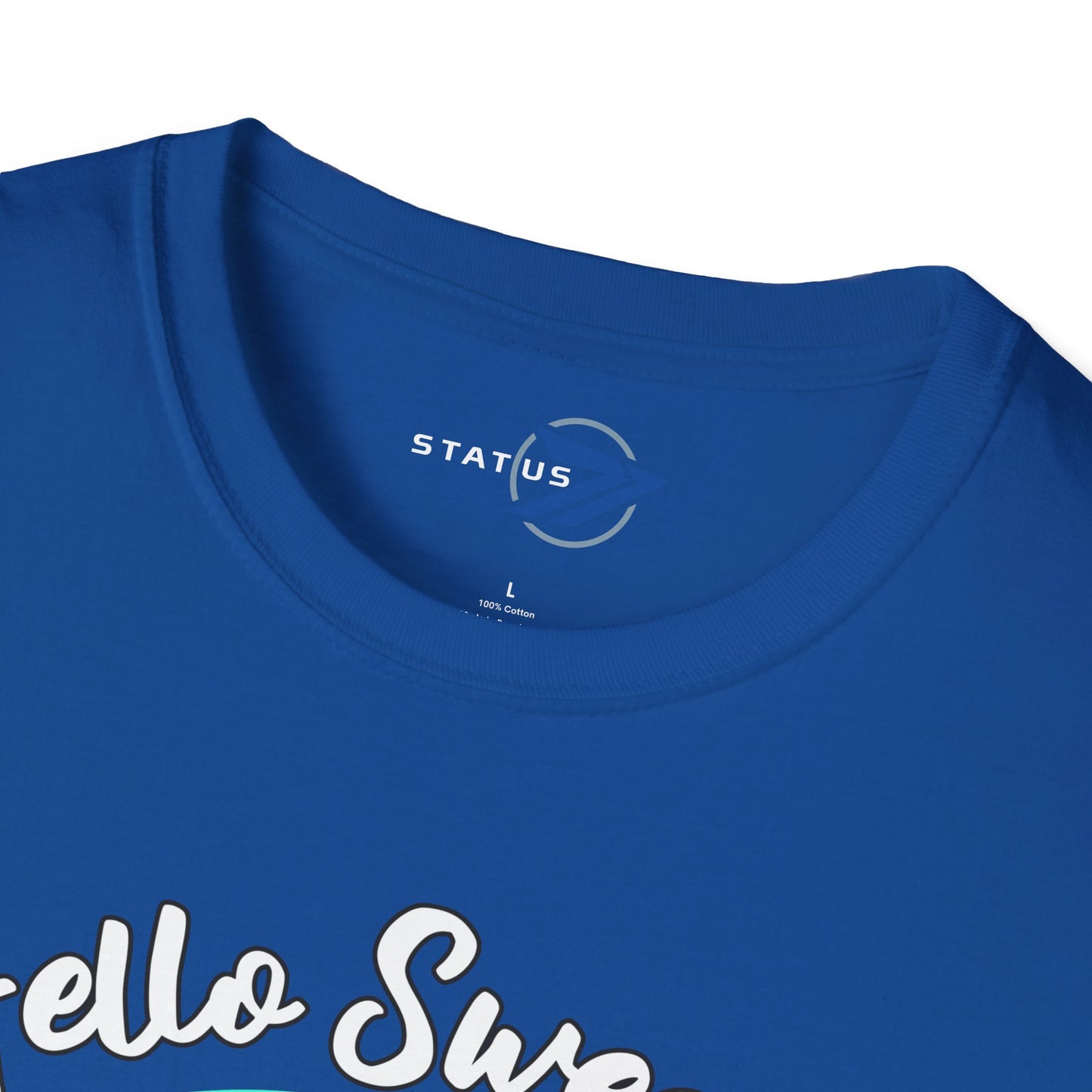 Hello Sweetie Bunny T-Shirt — Cute Rabbit with Lollipop Graphic