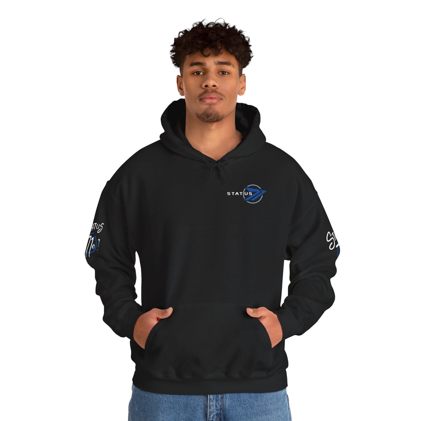 Gamer Cat Hoodie — Funny Gamer Cat Design on Back