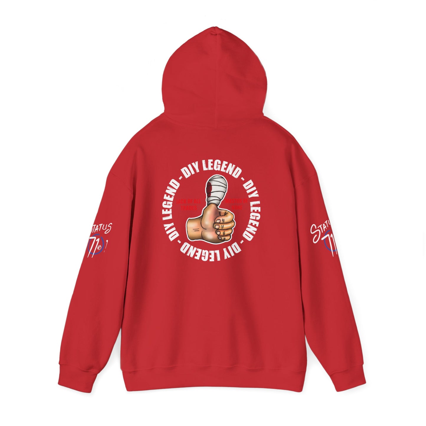 Jack of All Trades Hoodie — Funny DIY Legend Streetware