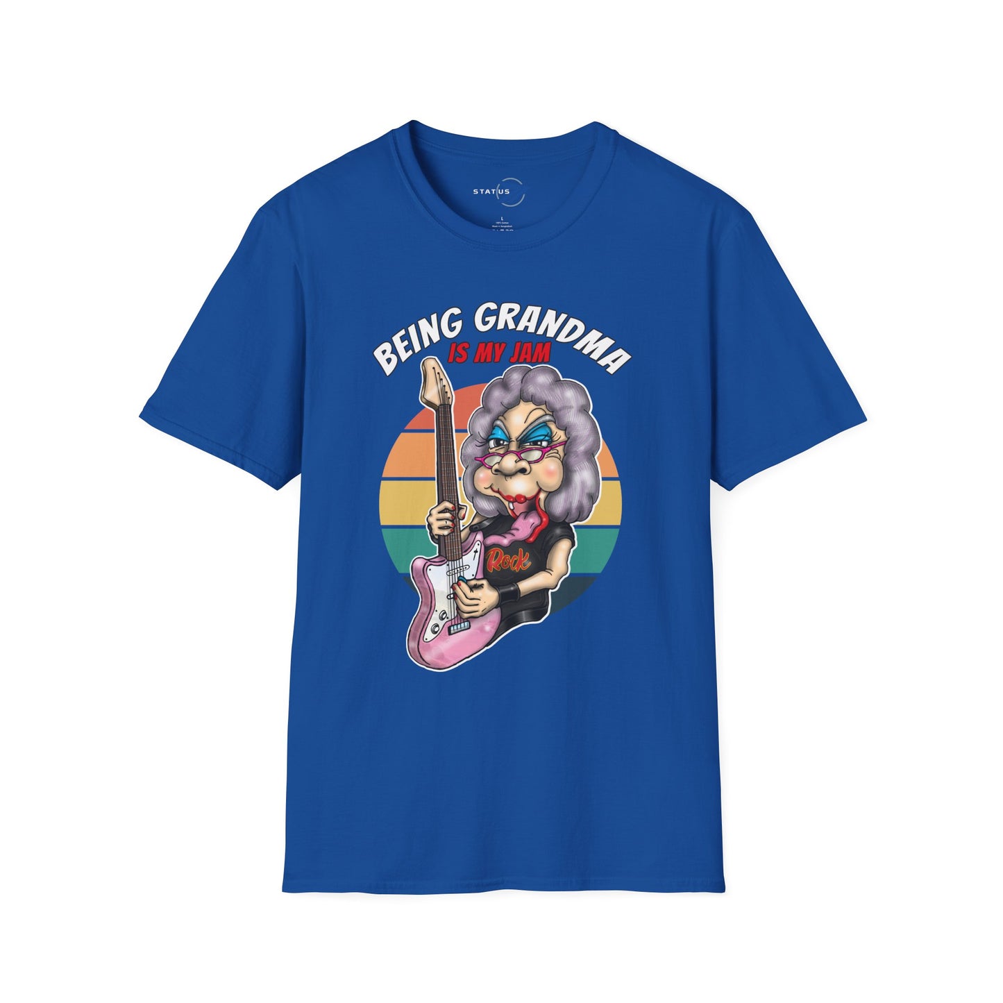 Being Grandma Is My Jam T-Shirt — Retro Rocking Grandma Graphic Tee