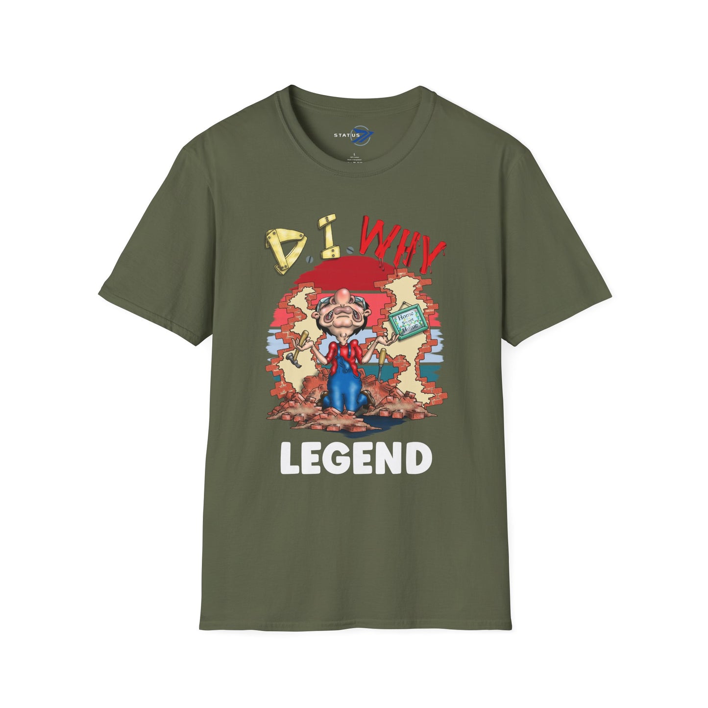 D.I. WHY Retro DIY Humor T-Shirt