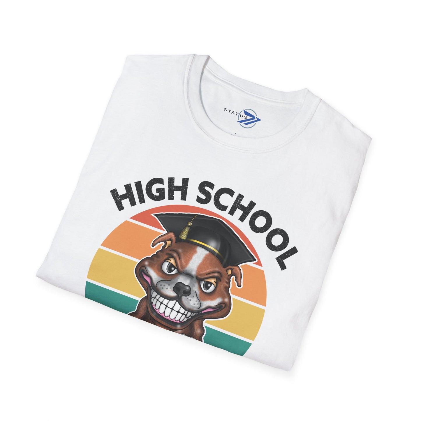 High School Level Complete T-Shirt — Graduation Pit Bull Gamer Tee