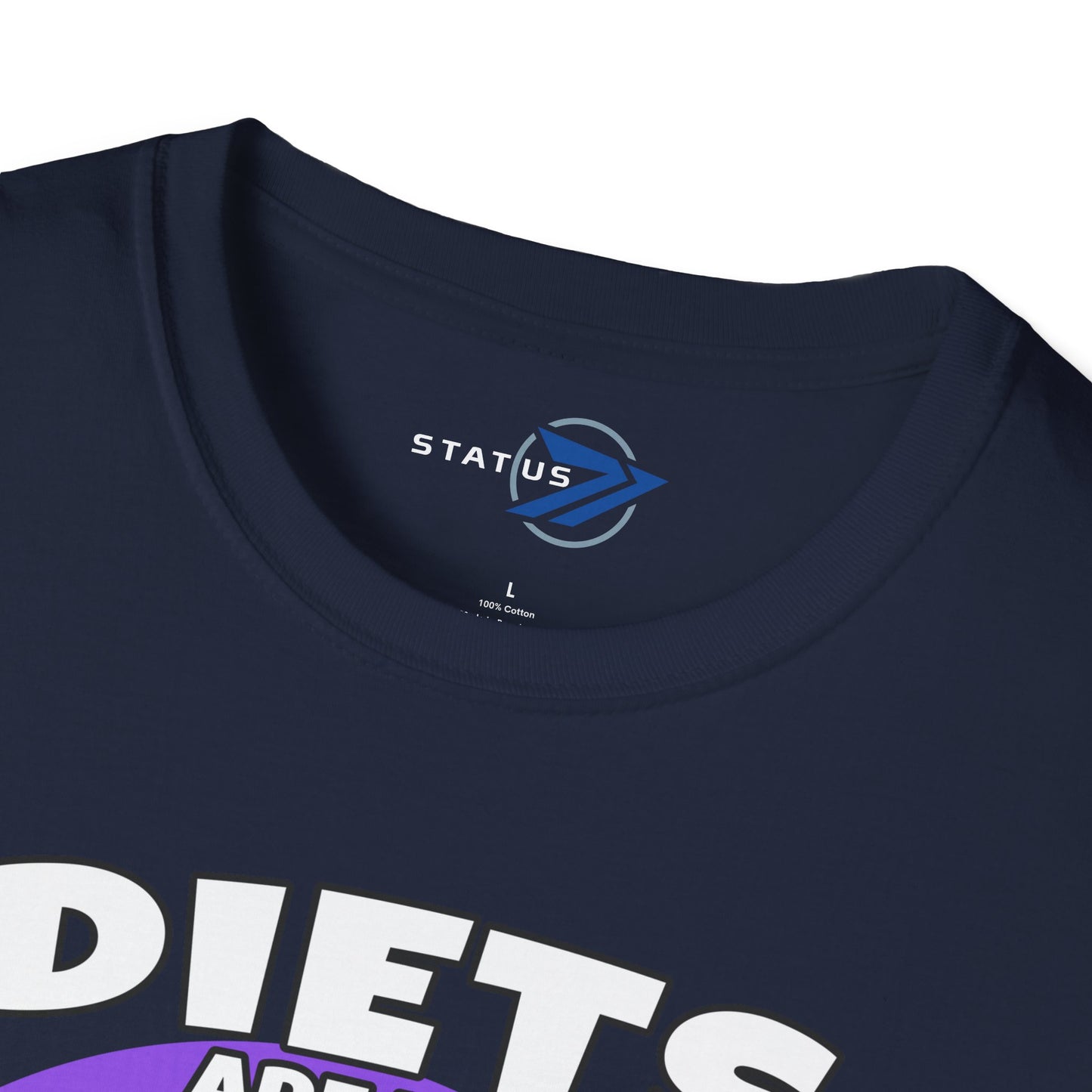 Diets Are For Losers Pig Graphic T-Shirt