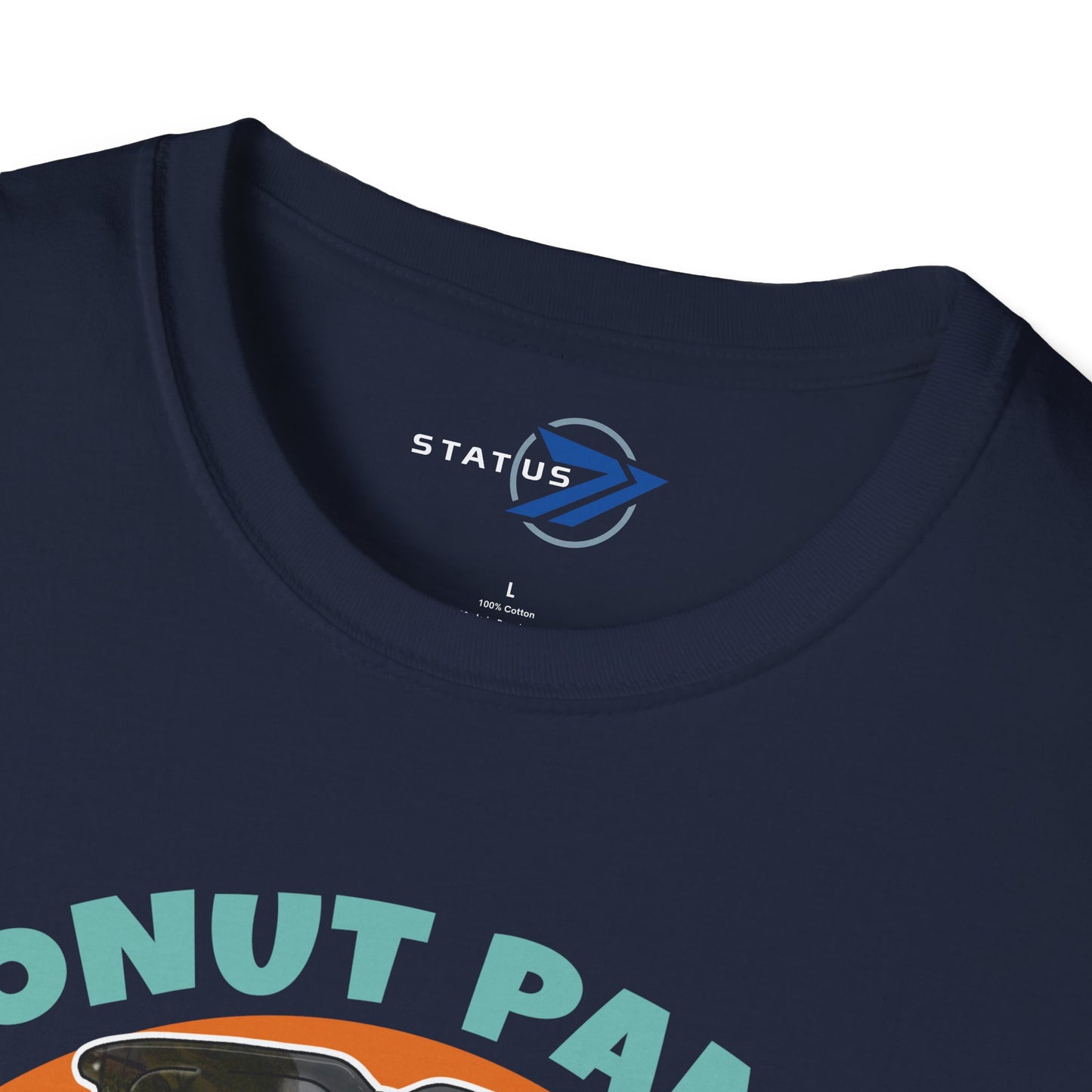 Donut Panic T-Shirt — "Just Go With The Dough" Funny Bakery Graphic Tee