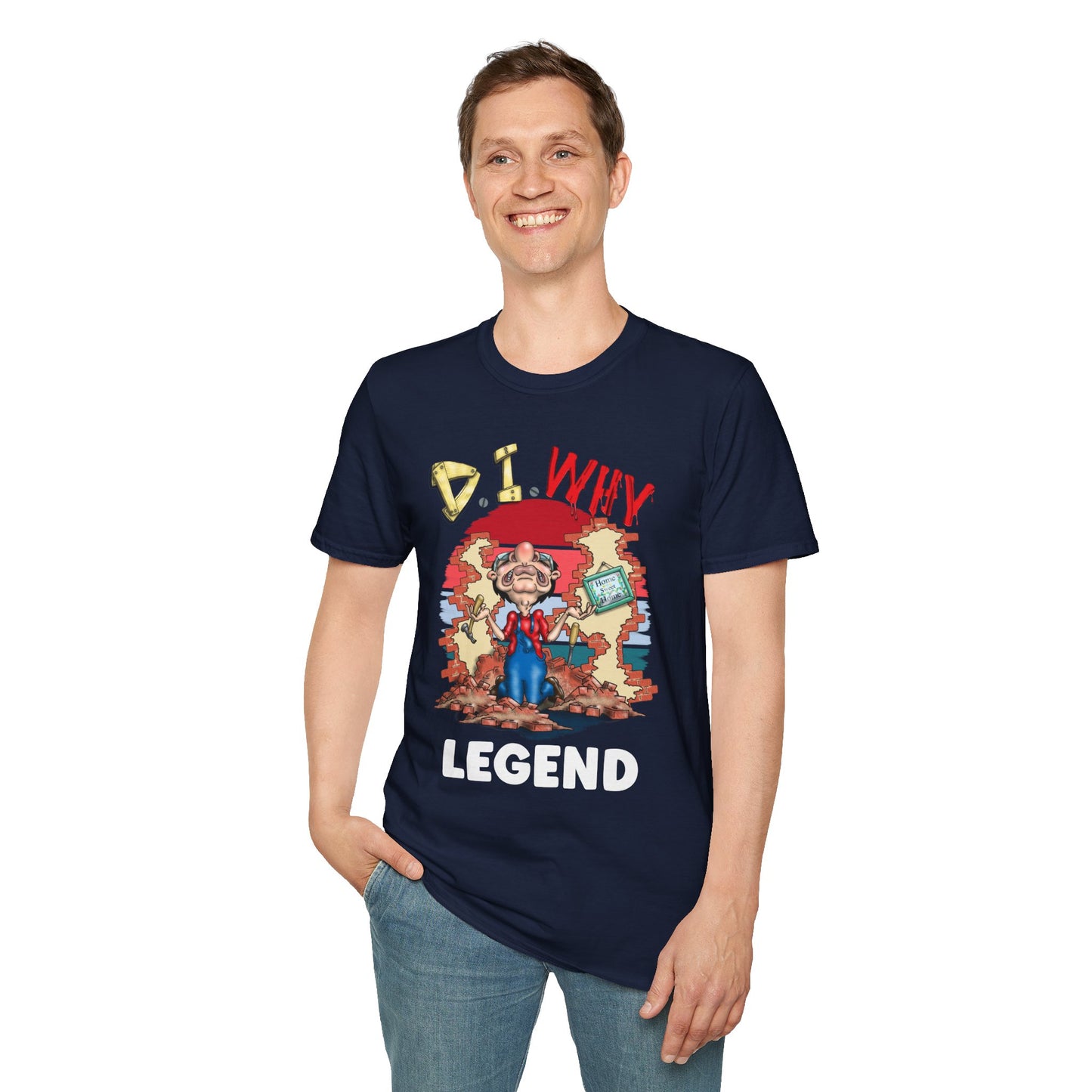 D.I. WHY Retro DIY Humor T-Shirt