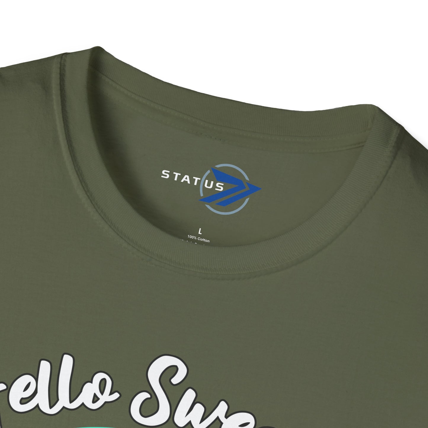 Hello Sweetie Bunny T-Shirt — Cute Rabbit with Lollipop Graphic