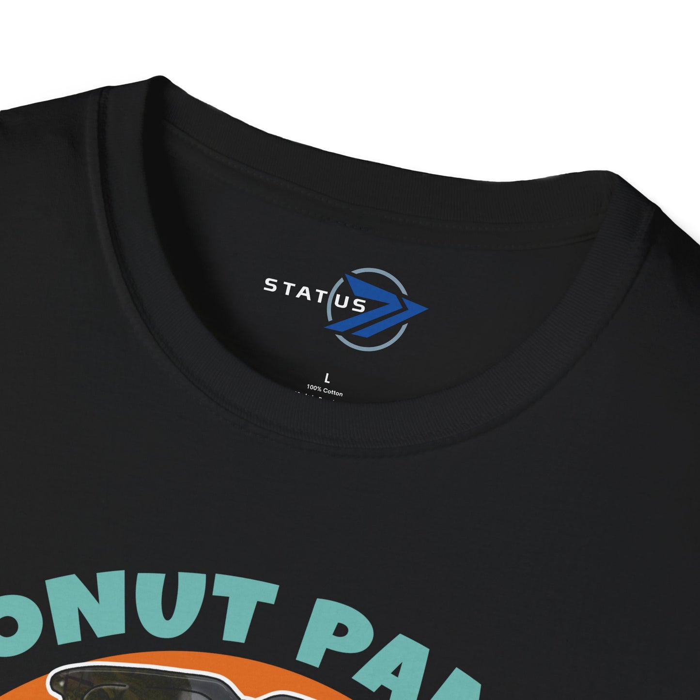 Donut Panic T-Shirt — "Just Go With The Dough" Funny Bakery Graphic Tee