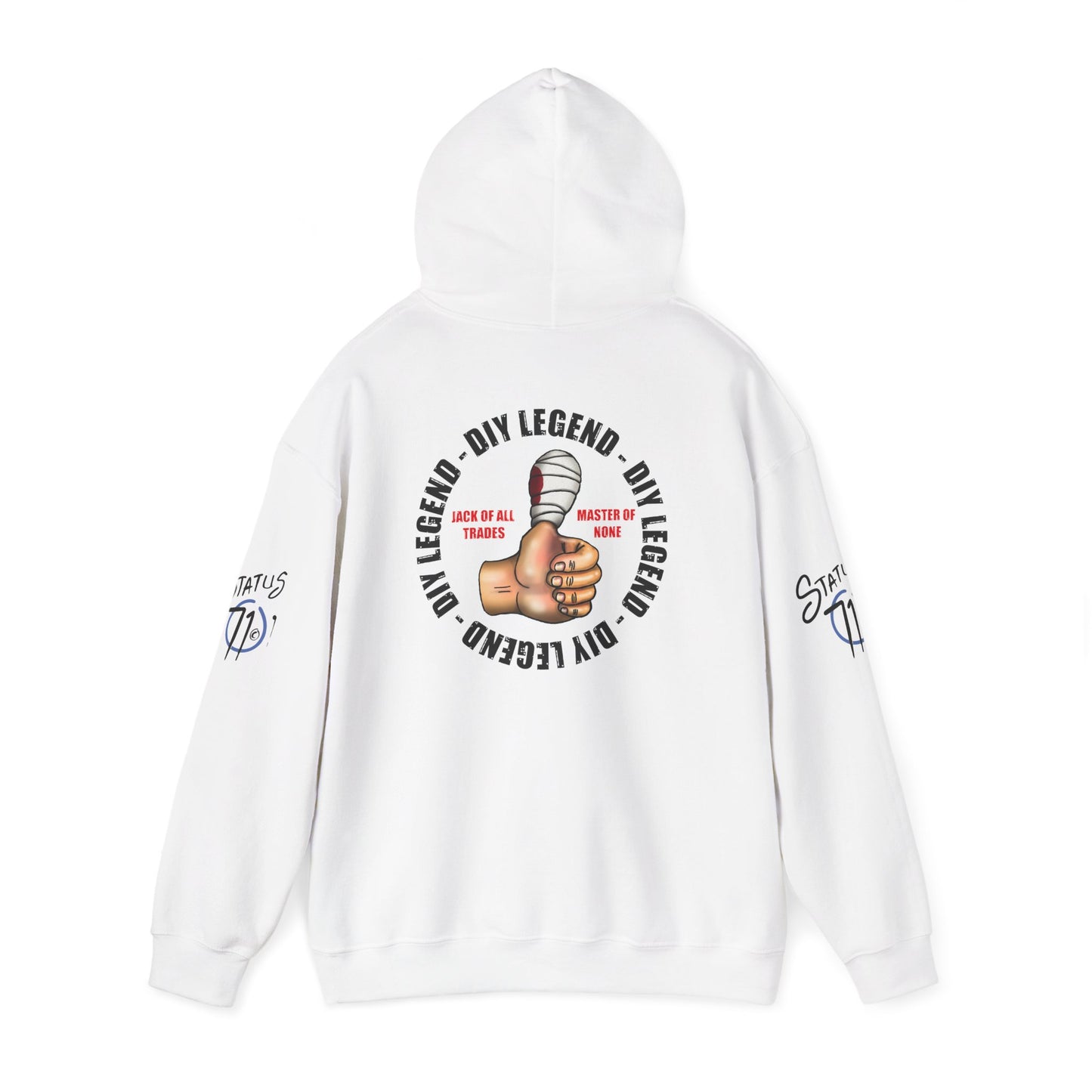 Jack of All Trades Hoodie — Funny DIY Legend Streetware