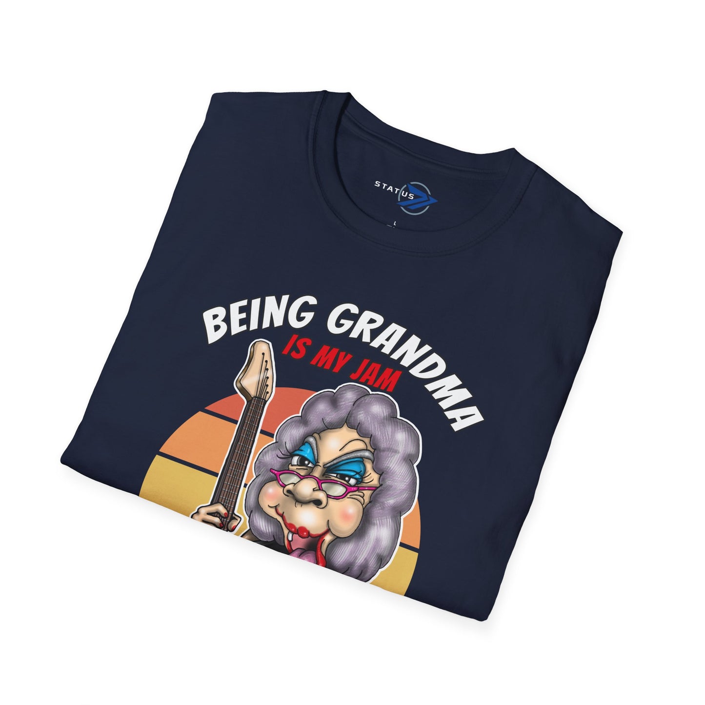 Being Grandma Is My Jam T-Shirt — Retro Rocking Grandma Graphic Tee