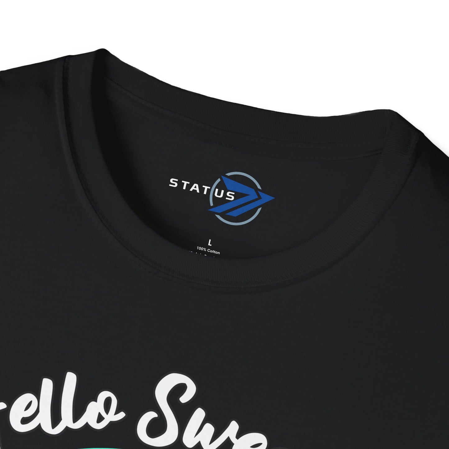 Hello Sweetie Bunny T-Shirt — Cute Rabbit with Lollipop Graphic