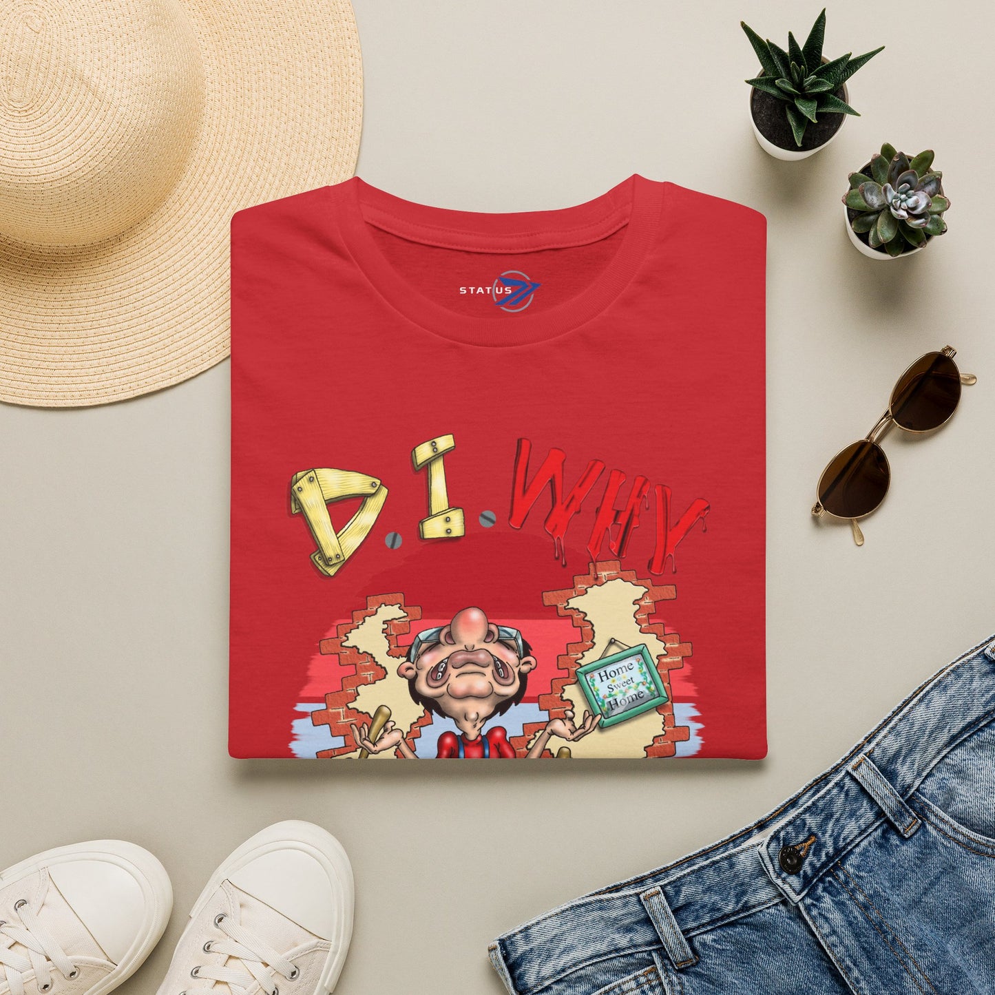 D.I. WHY Retro DIY Humor T-Shirt