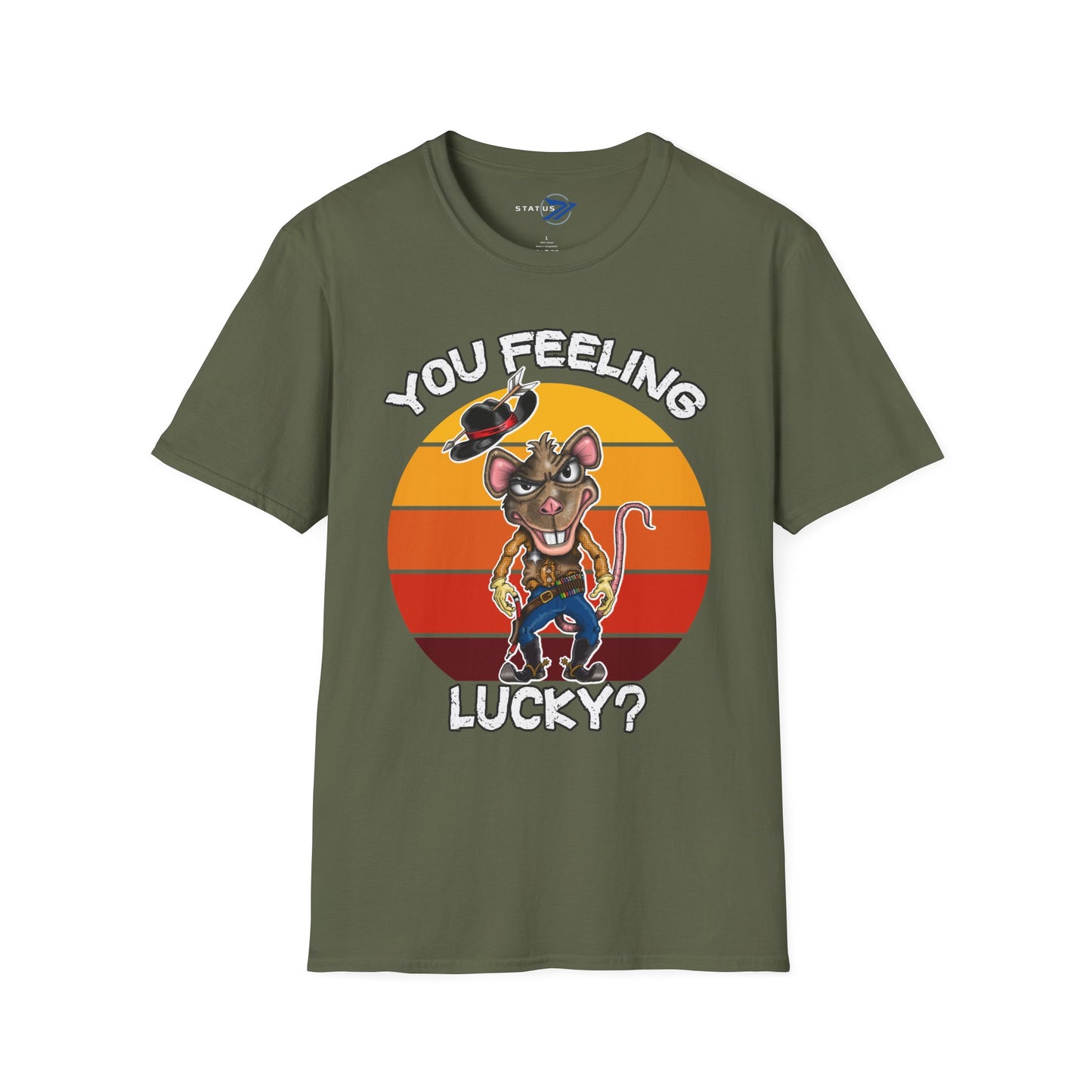 You Feeling Lucky? Rat Graphic T-Shirt