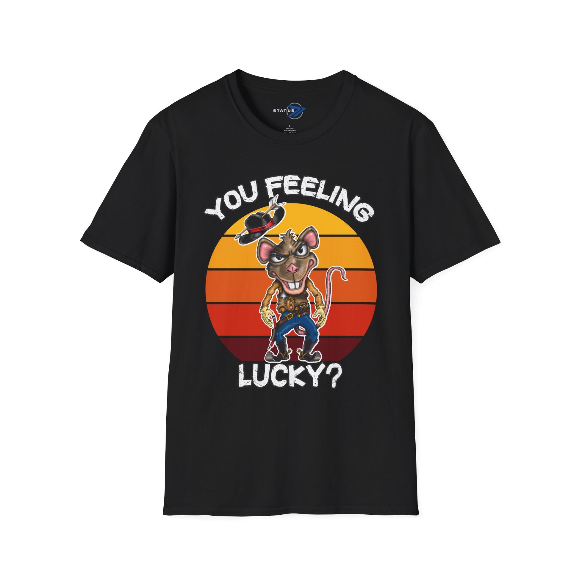You Feeling Lucky? Rat Graphic T-Shirt