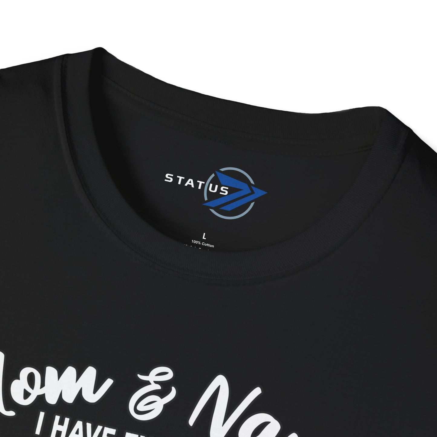 Mom & Nana I Have Two Titles I Rock Them Both T-Shirt — Retro Rocker Grandma Tee for Mother’s Day & Family Gifts