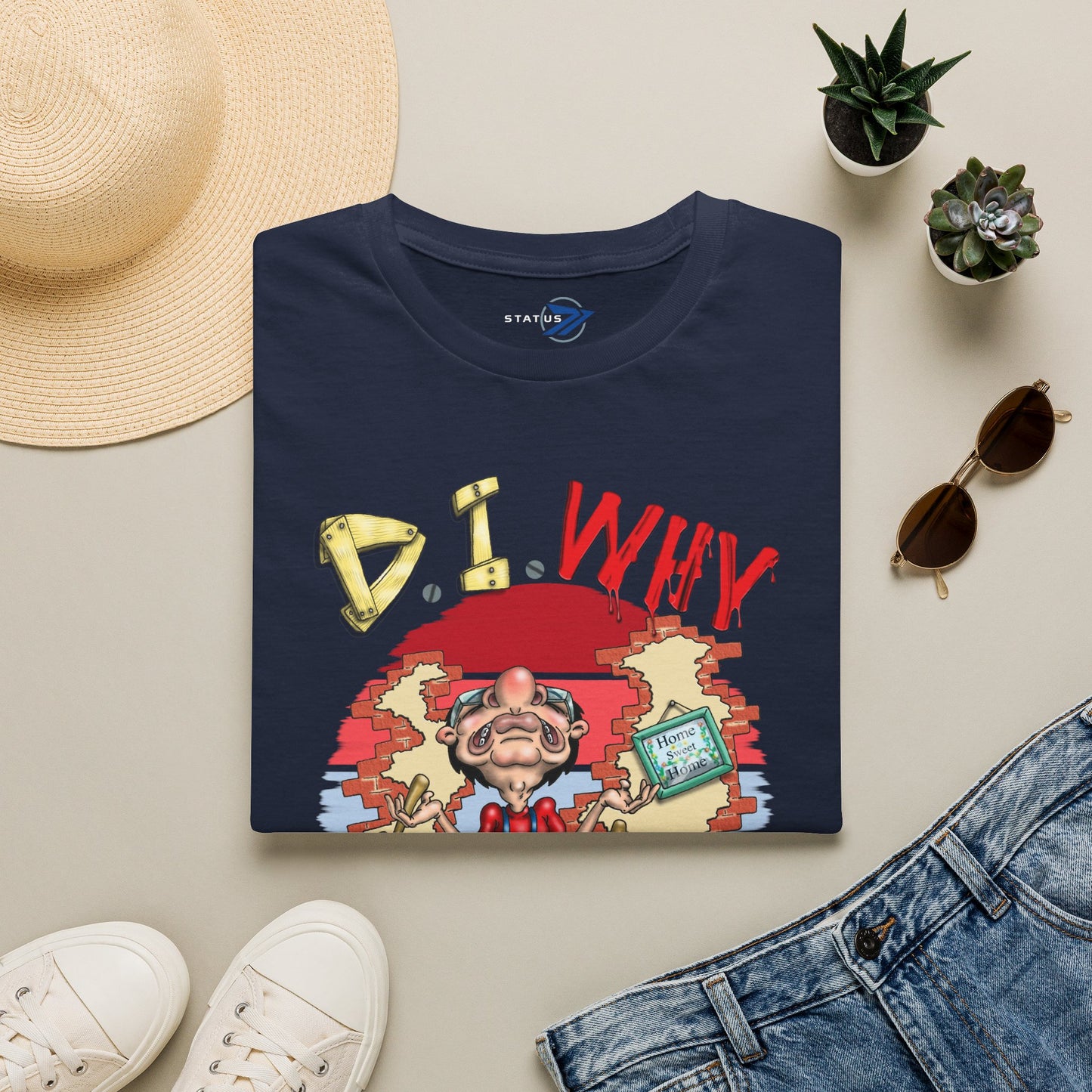 D.I. WHY Retro DIY Humor T-Shirt