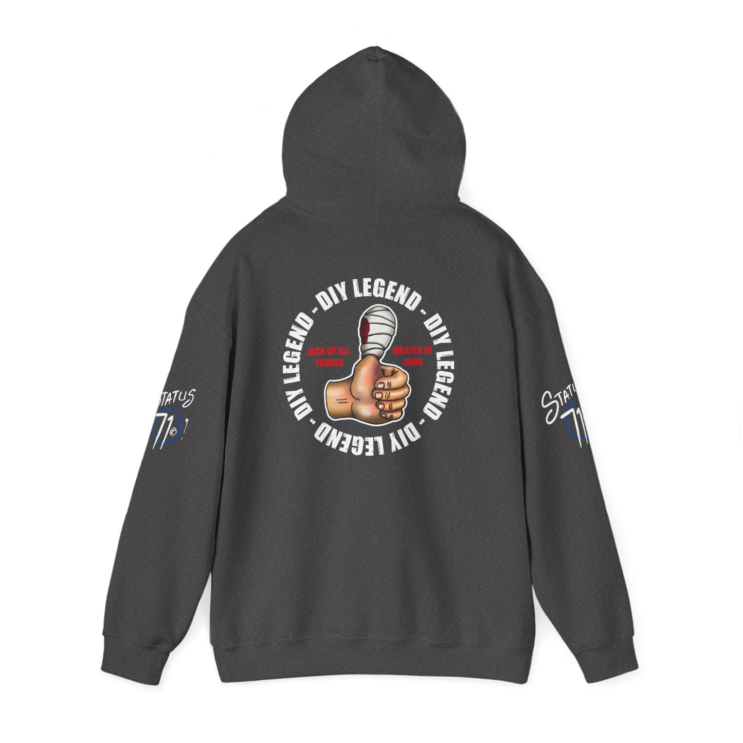 Jack of All Trades Hoodie — Funny DIY Legend Streetware