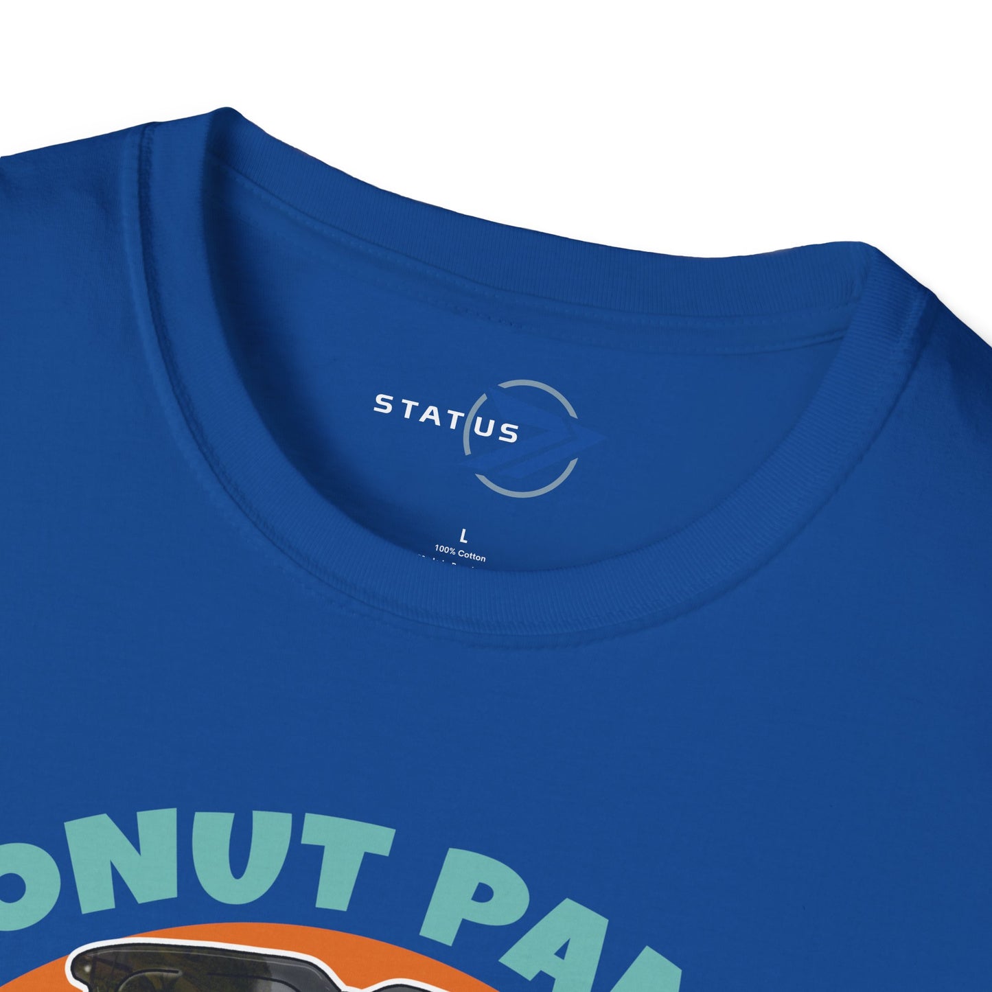 Donut Panic T-Shirt — "Just Go With The Dough" Funny Bakery Graphic Tee