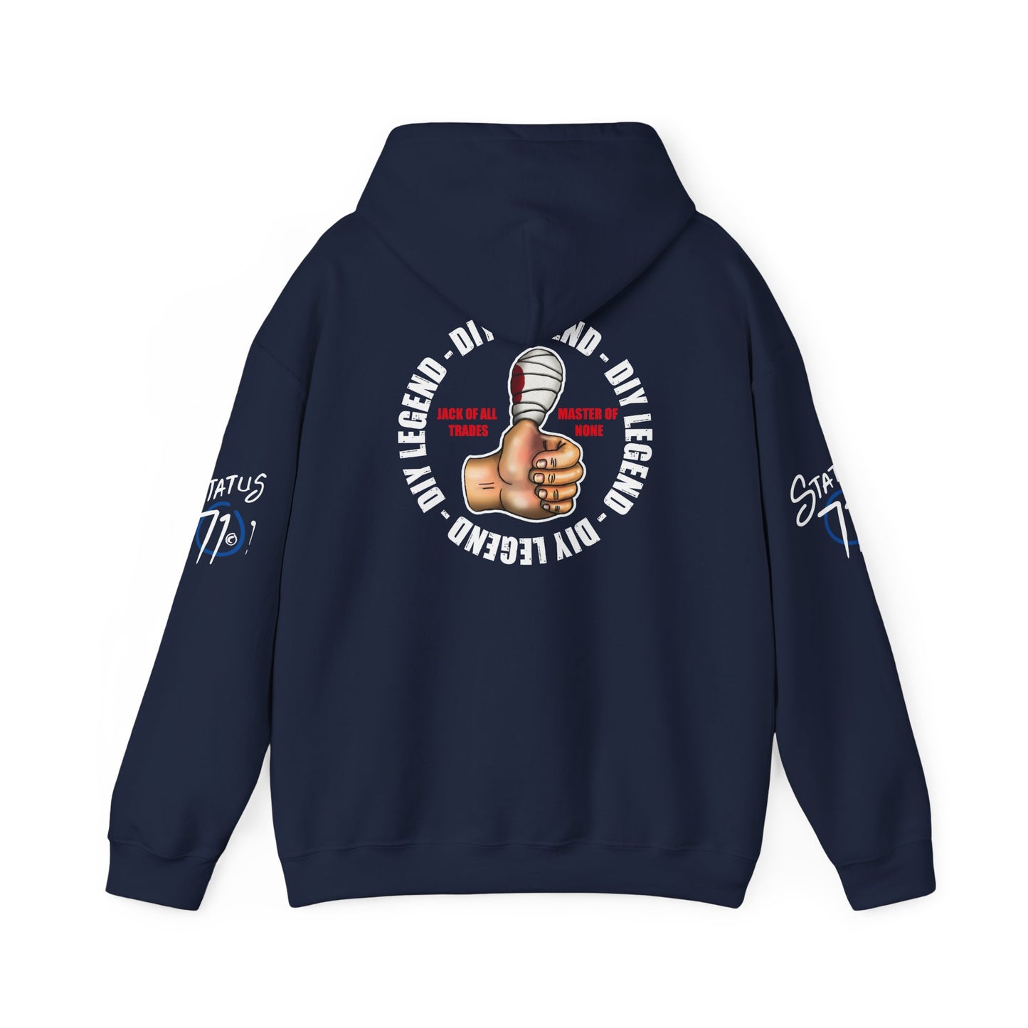Jack of All Trades Hoodie — Funny DIY Legend Streetware