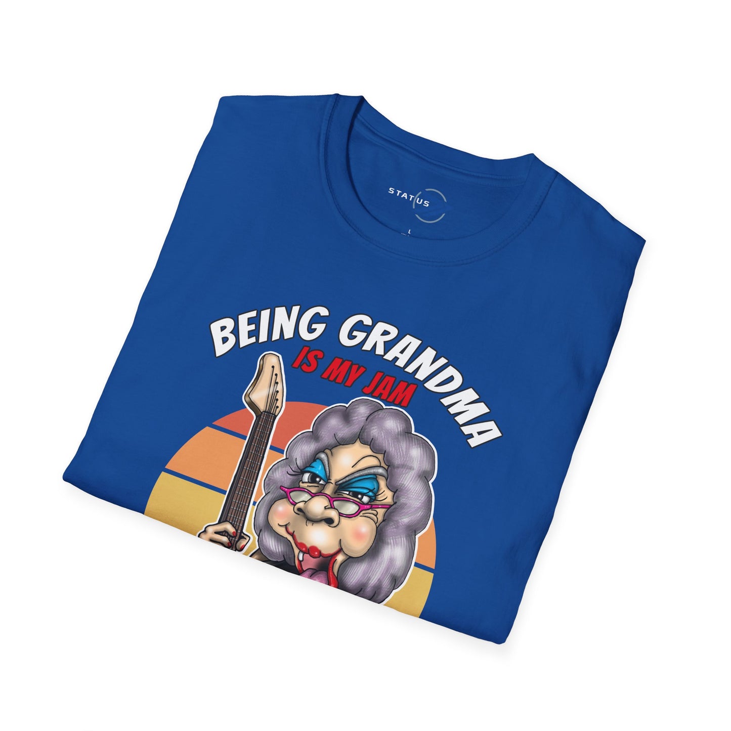 Being Grandma Is My Jam T-Shirt — Retro Rocking Grandma Graphic Tee