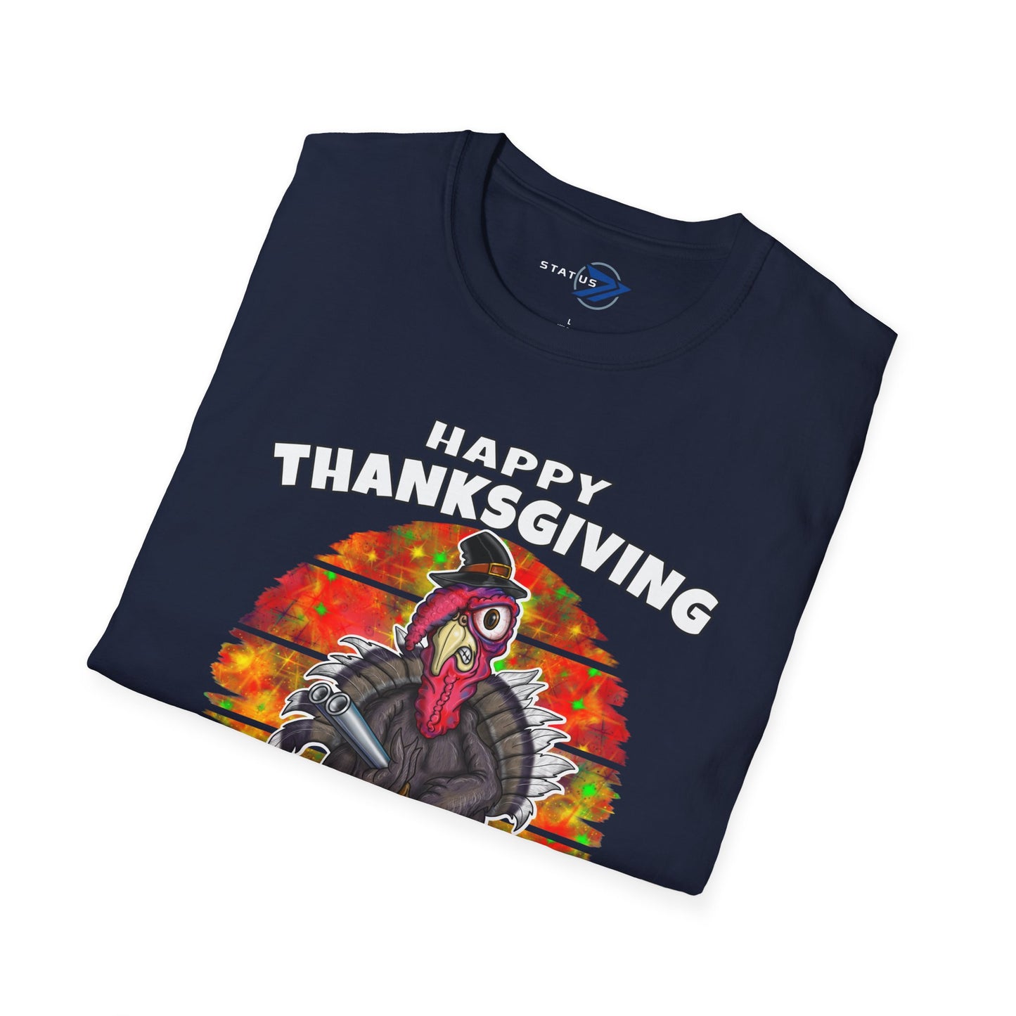 Thanksgiving Turkey T-Shirt - "Happy Thanksgiving Bring It On Mother Pluckers!"
