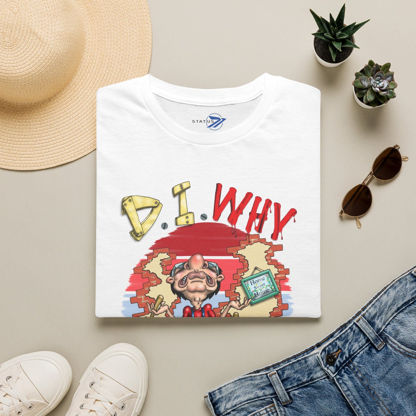 D.I. WHY Retro DIY Humor T-Shirt