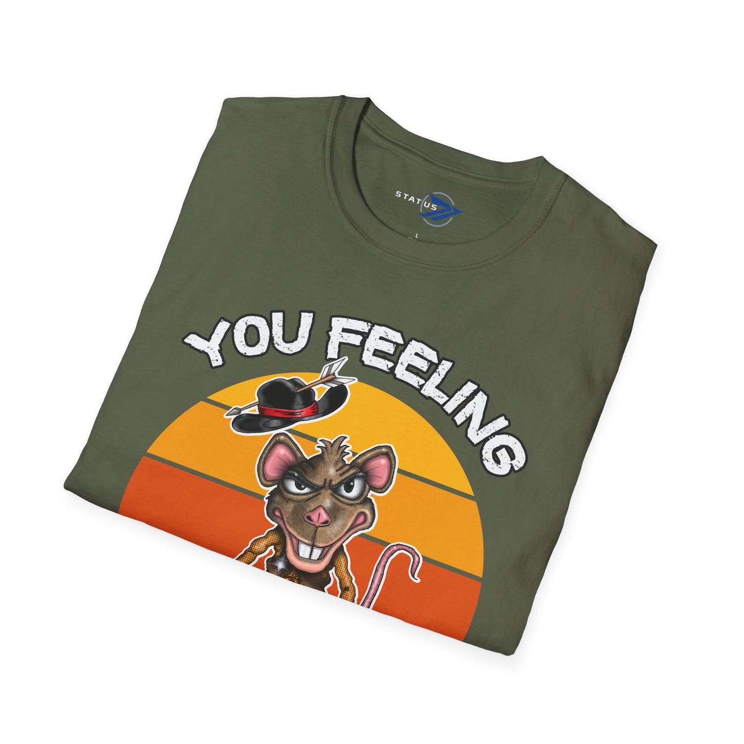 You Feeling Lucky? Rat Graphic T-Shirt