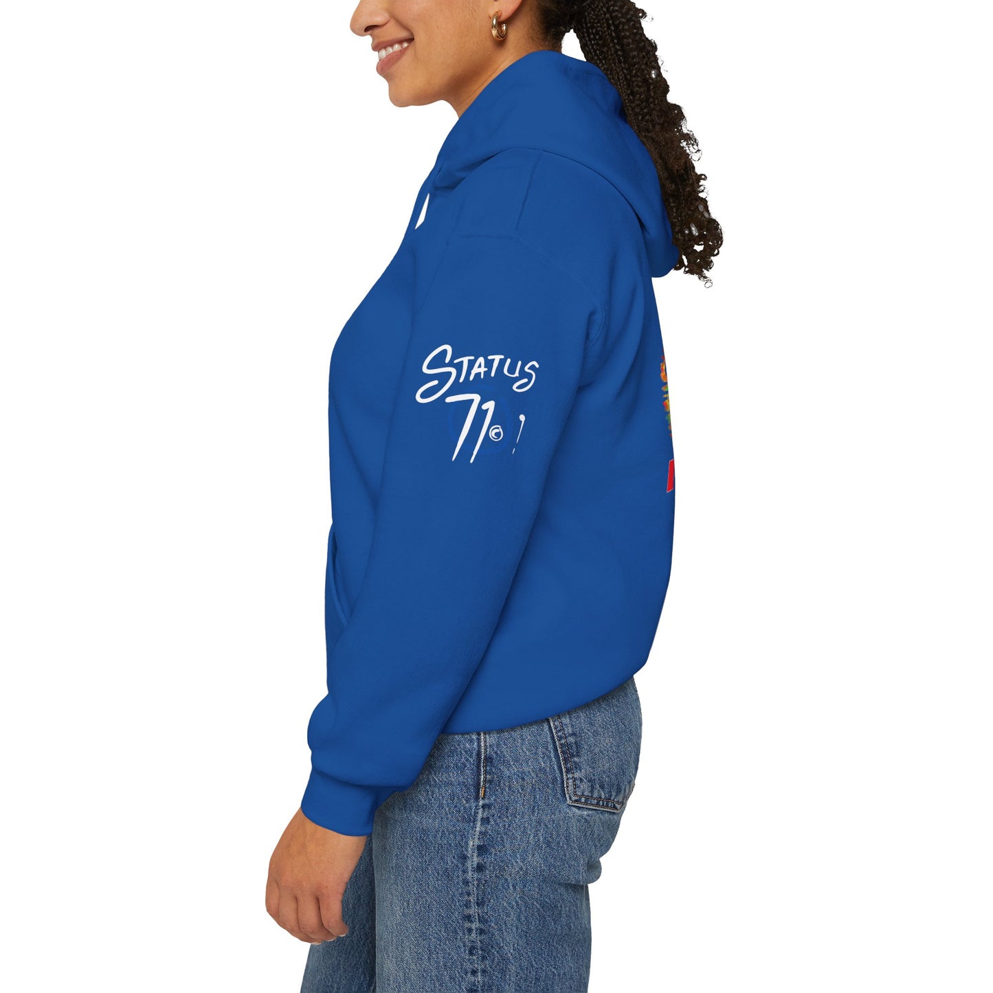 Christmas Elfis rock 'n' roll Elf Hoodie — “Elves karaoke party” Funny Holiday Pullover
