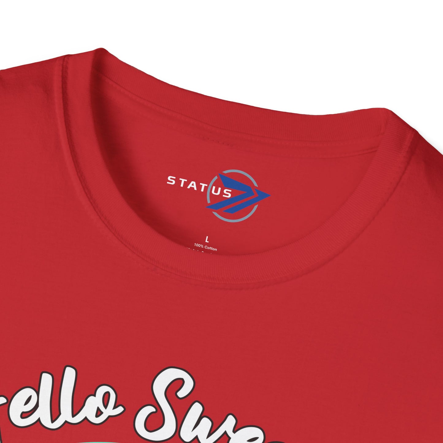 Hello Sweetie Bunny T-Shirt — Cute Rabbit with Lollipop Graphic