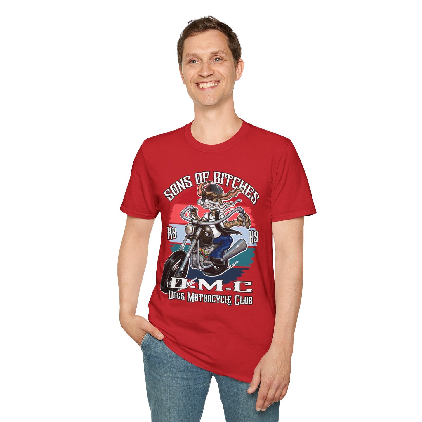 Sons of Bitches Motorcycle Club T-Shirt — Retro Biker Graphic Tee