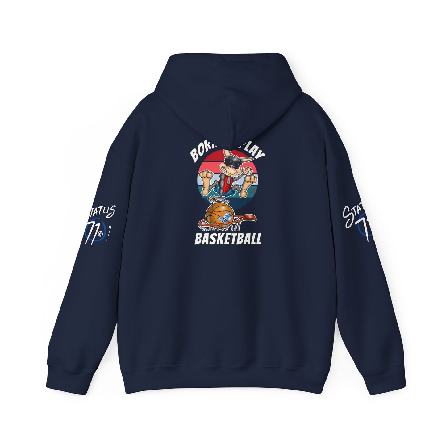 Basketball Rabbit Slam Dunk Hoodie — Born to Play Basketball Streetwear