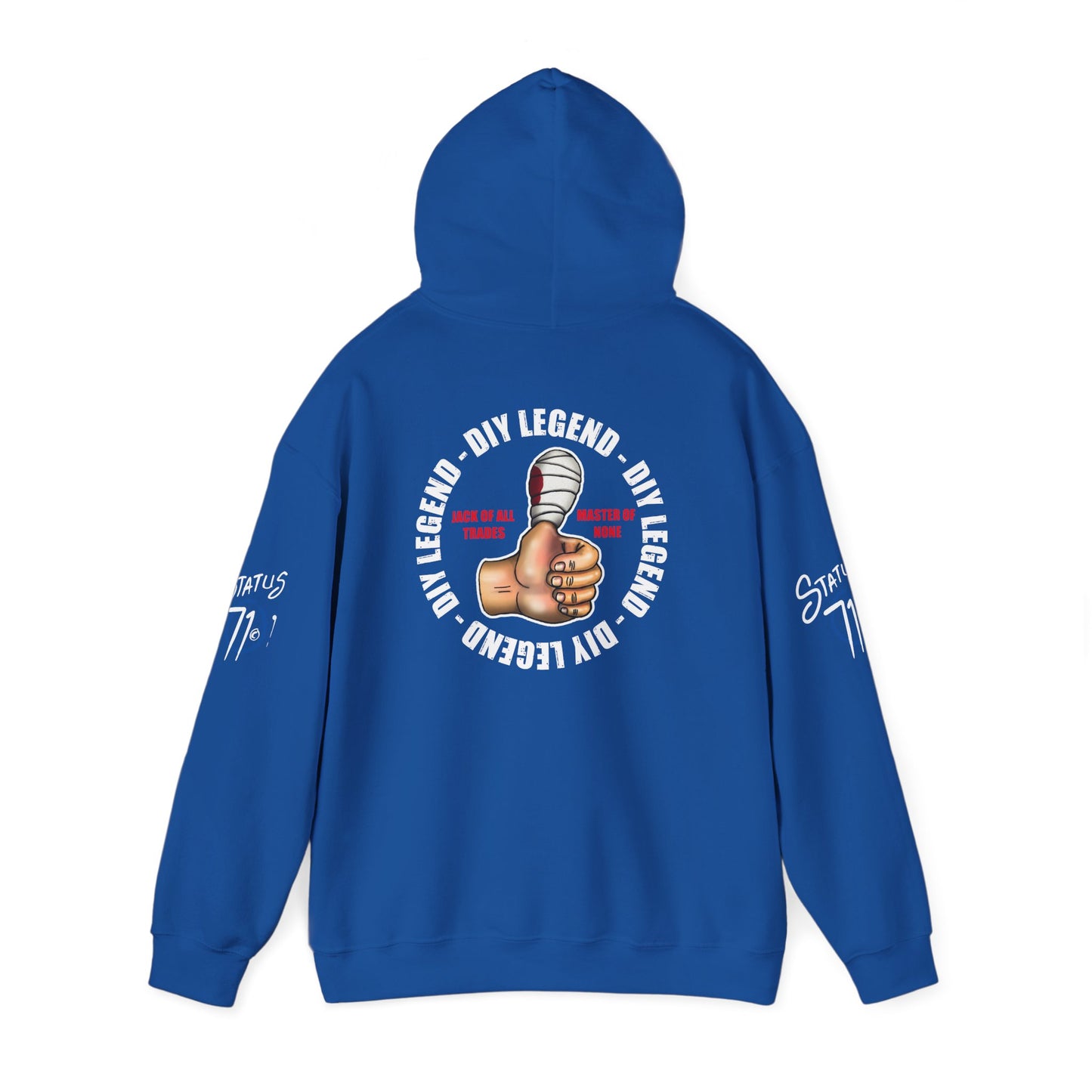 Jack of All Trades Hoodie — Funny DIY Legend Streetware