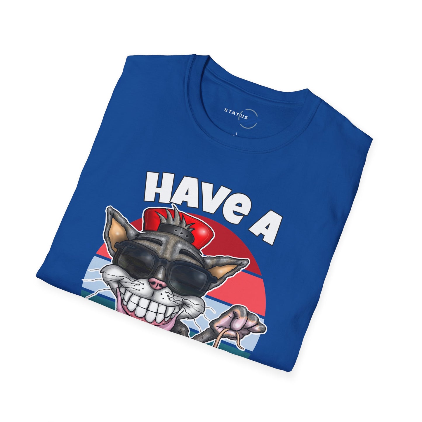 Have a Mice Day Cat Graphic T-Shirt