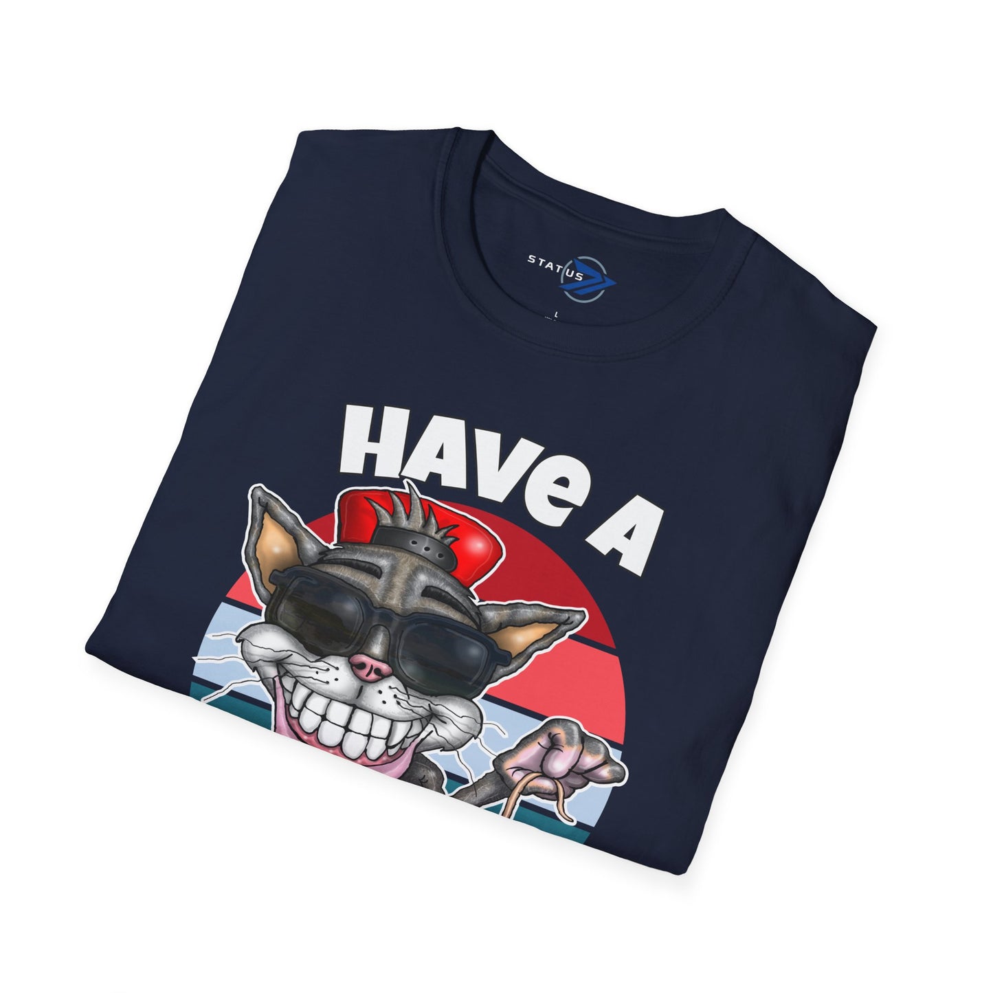 Have a Mice Day Cat Graphic T-Shirt