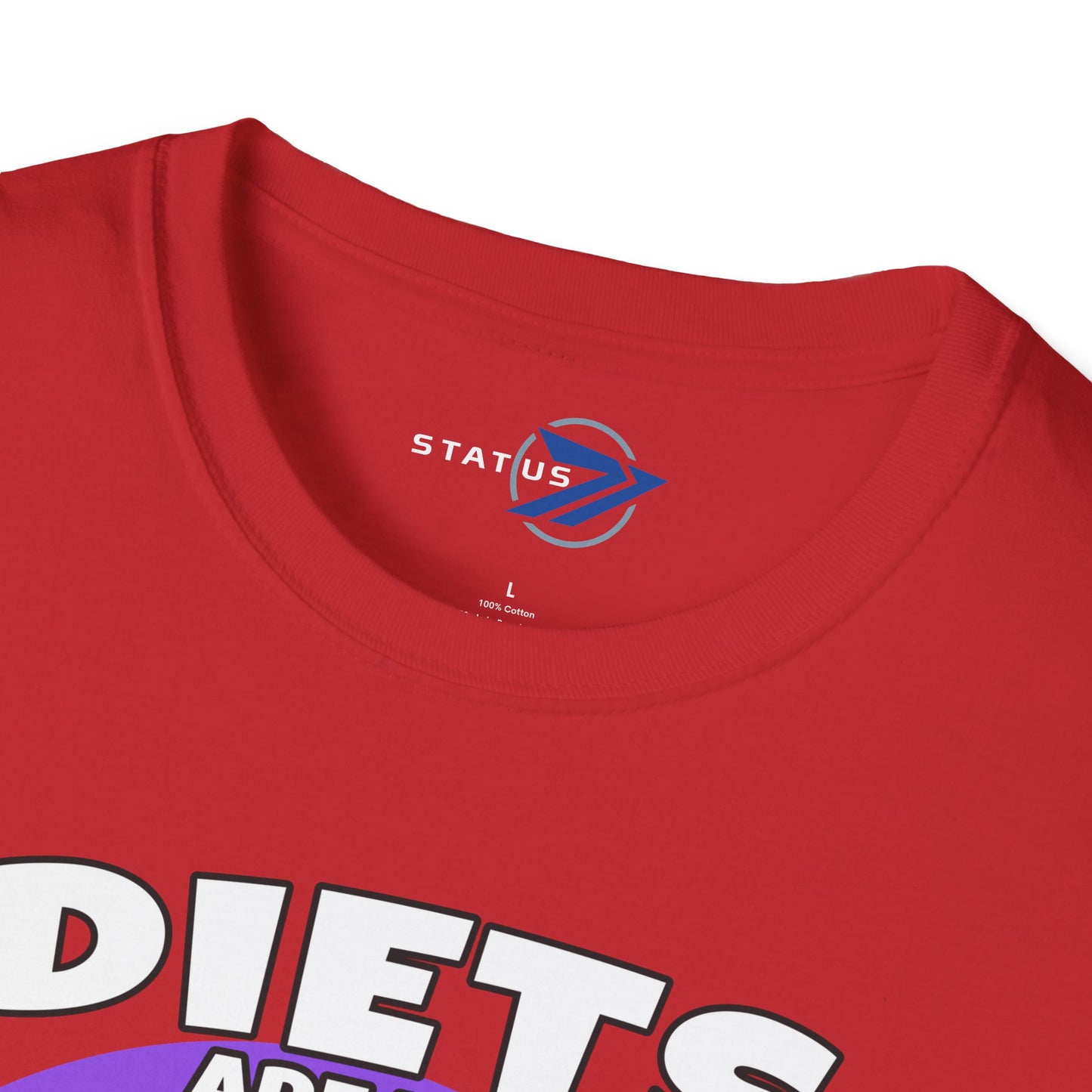 Diets Are For Losers Pig Graphic T-Shirt