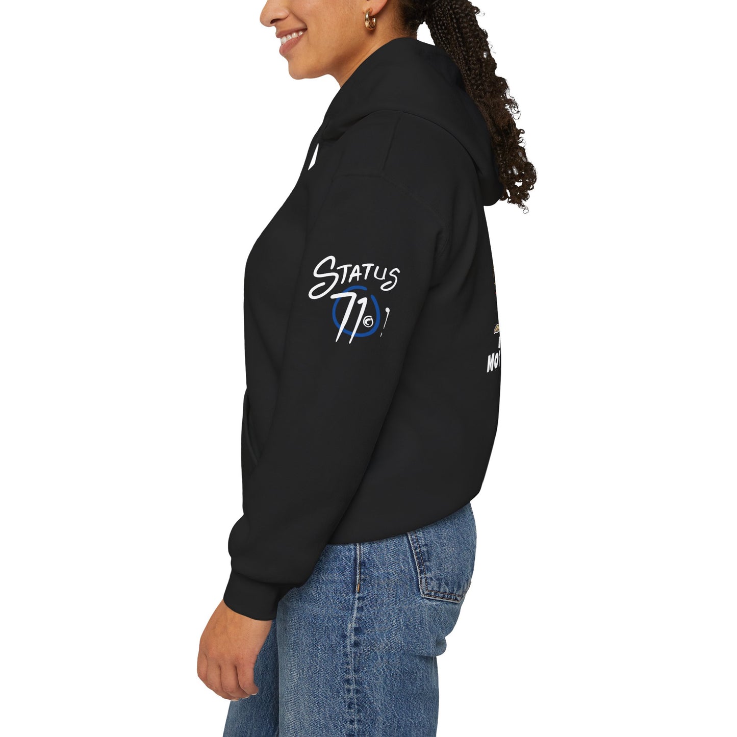 Christmas Turkey Hoodie — “Bring It On Mother Pluckers!” Funny Holiday Pullover