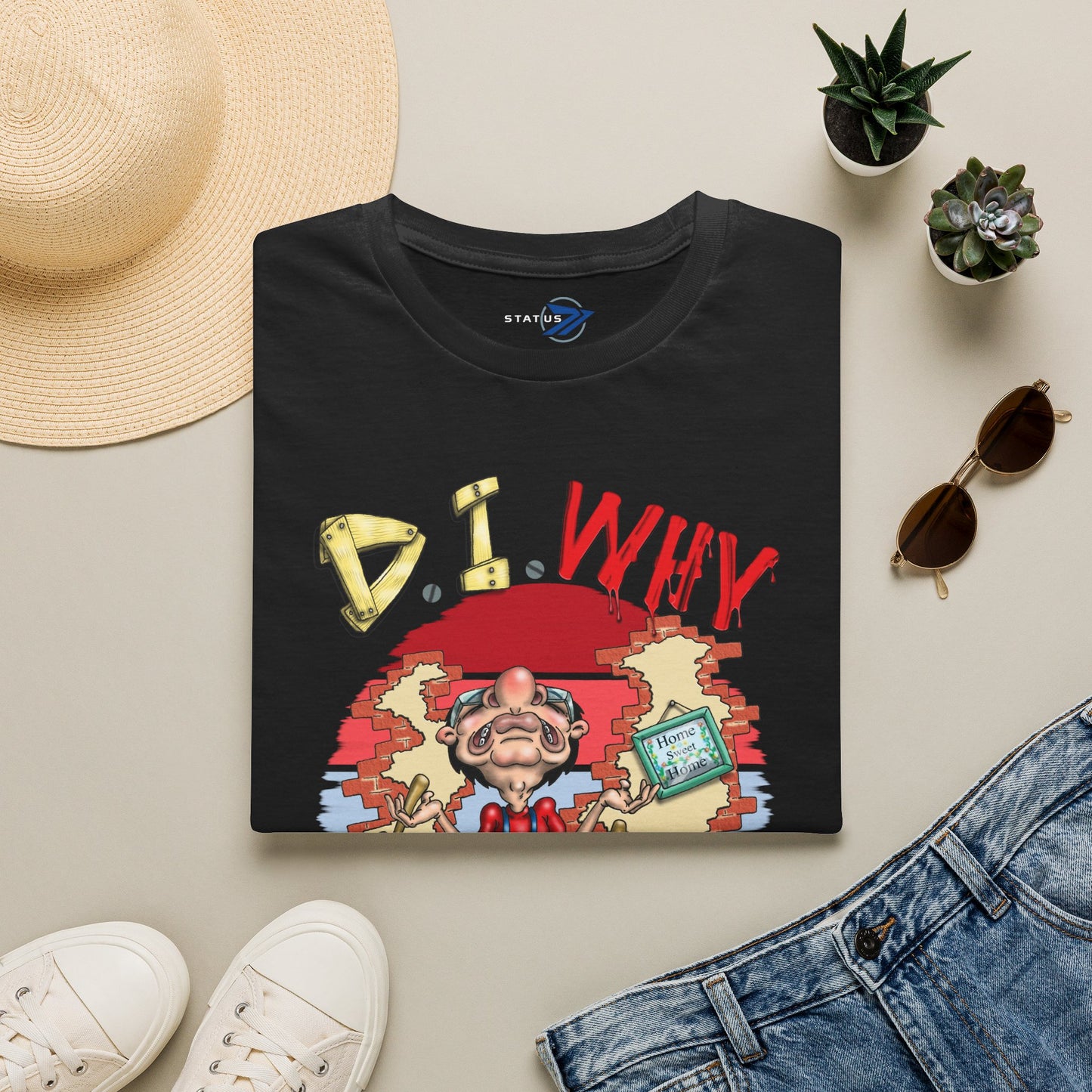 D.I. WHY Retro DIY Humor T-Shirt
