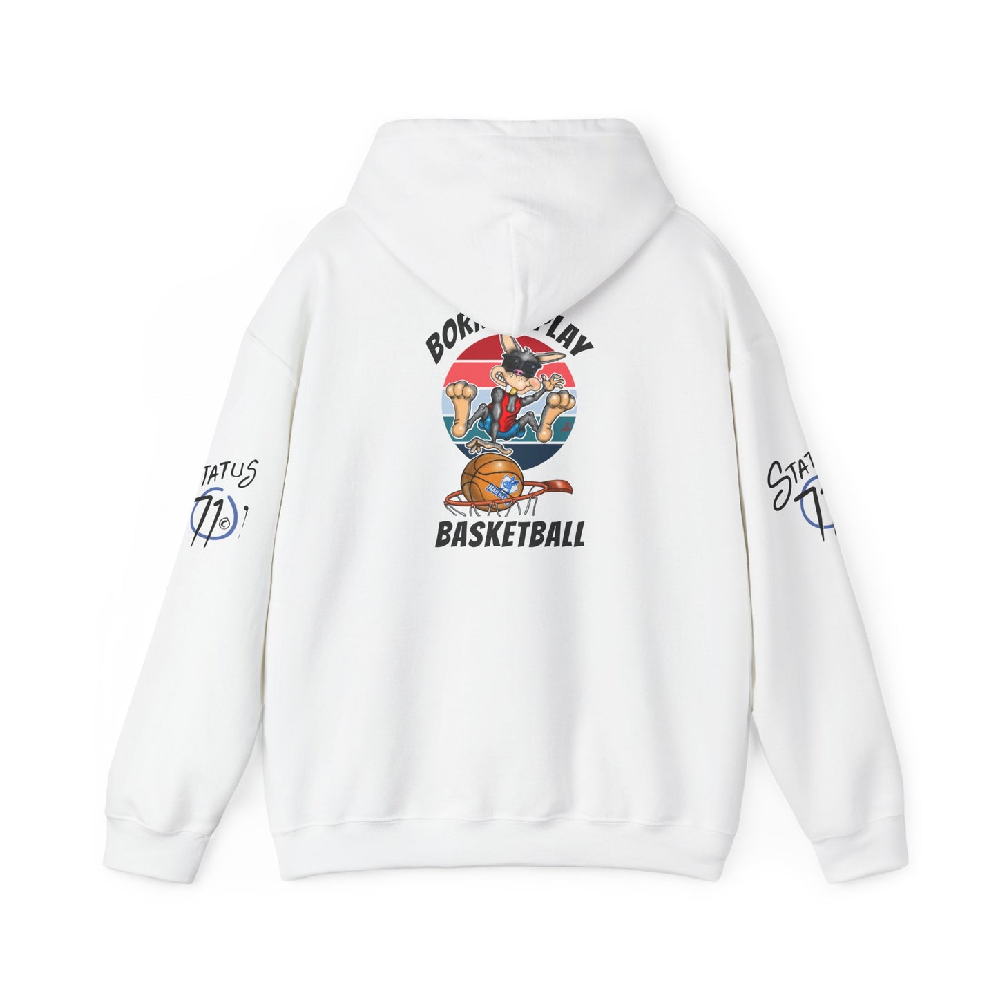 Basketball Rabbit Slam Dunk Hoodie — Born to Play Basketball Streetwear