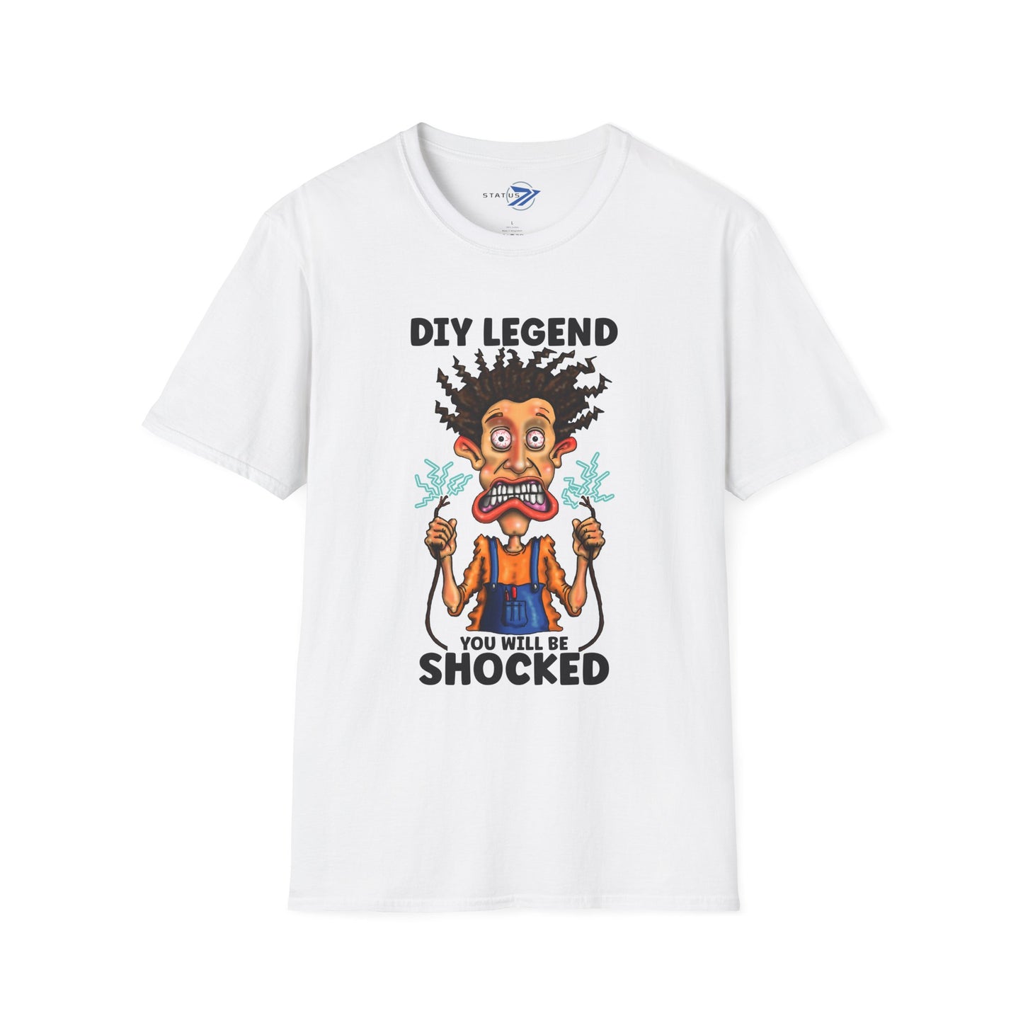 DIY Legend T-Shirt — 'You Will Be Shocked' Electric Shock Humor Tee