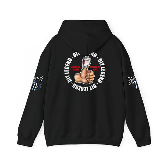 Jack of All Trades Hoodie — Funny DIY Legend Streetware