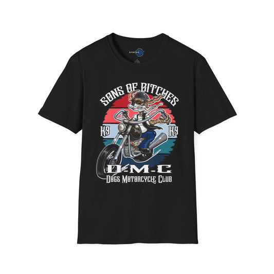 Sons of Bitches Motorcycle Club T-Shirt — Retro Biker Graphic Tee