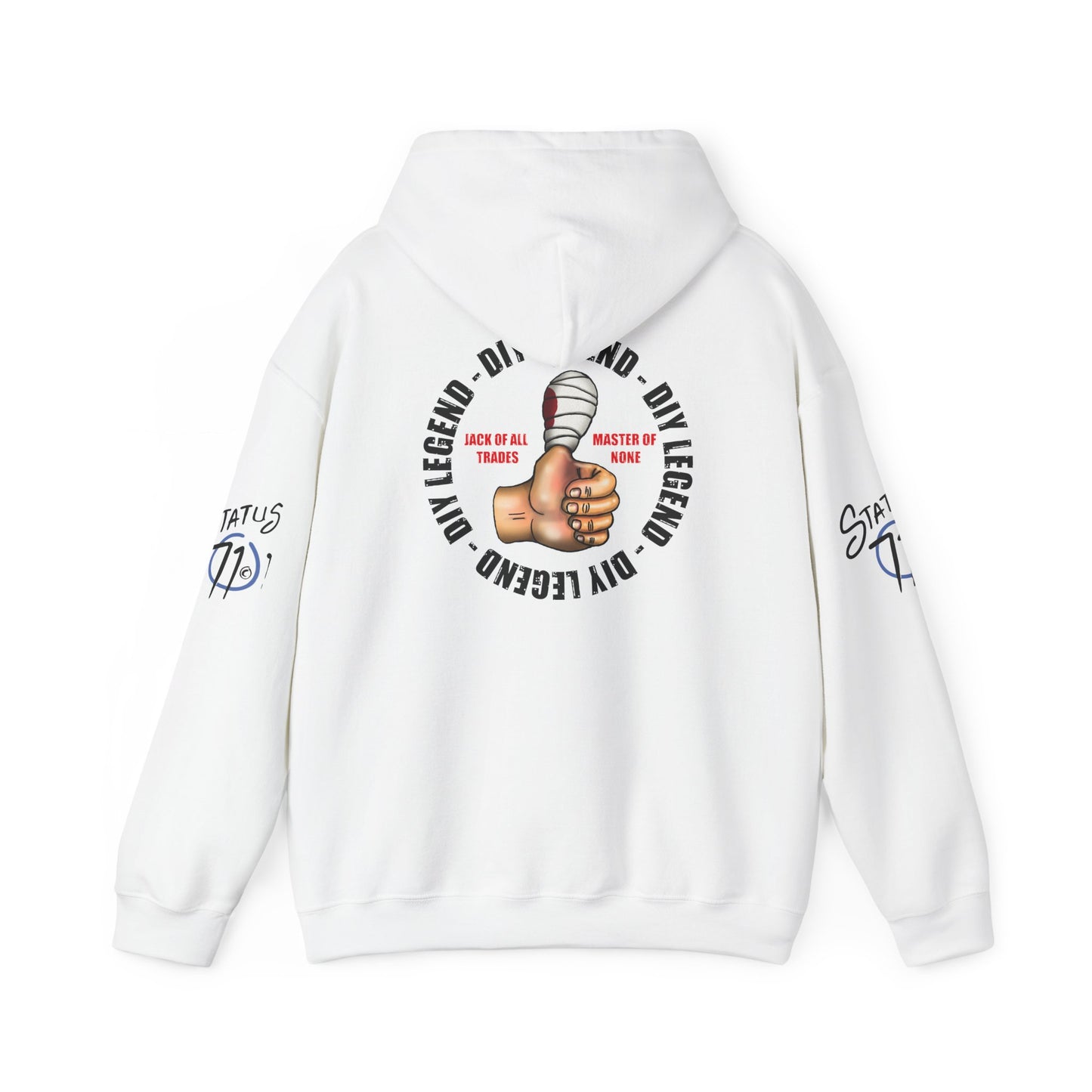 Jack of All Trades Hoodie — Funny DIY Legend Streetware