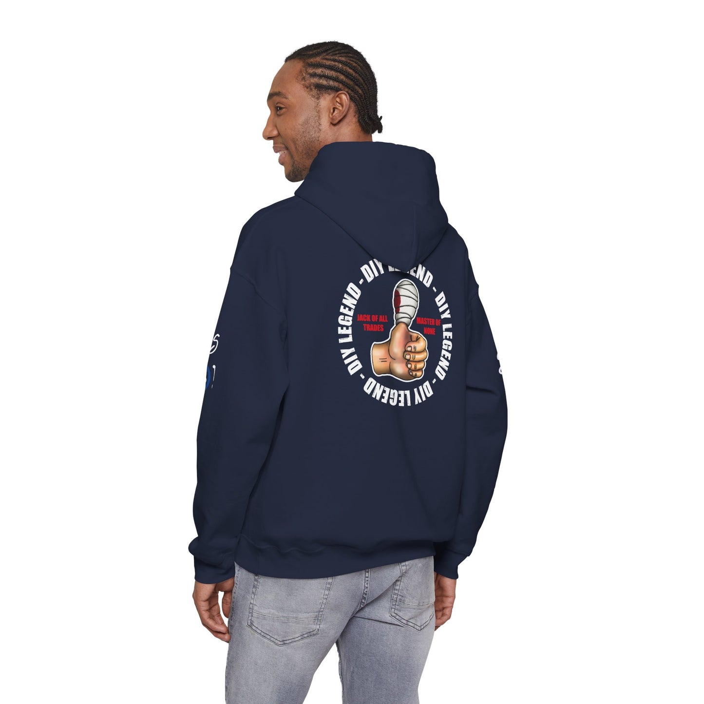 Jack of All Trades Hoodie — Funny DIY Legend Streetware