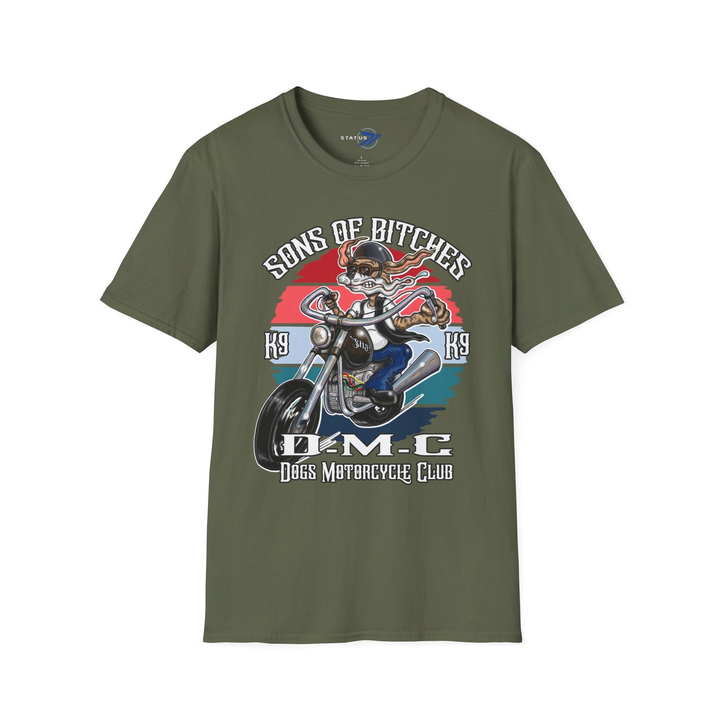 Sons of Bitches Motorcycle Club T-Shirt — Retro Biker Graphic Tee