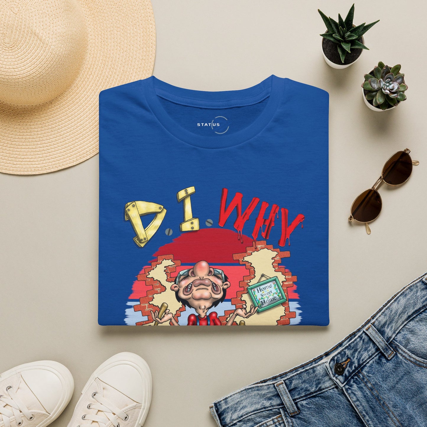 D.I. WHY Retro DIY Humor T-Shirt