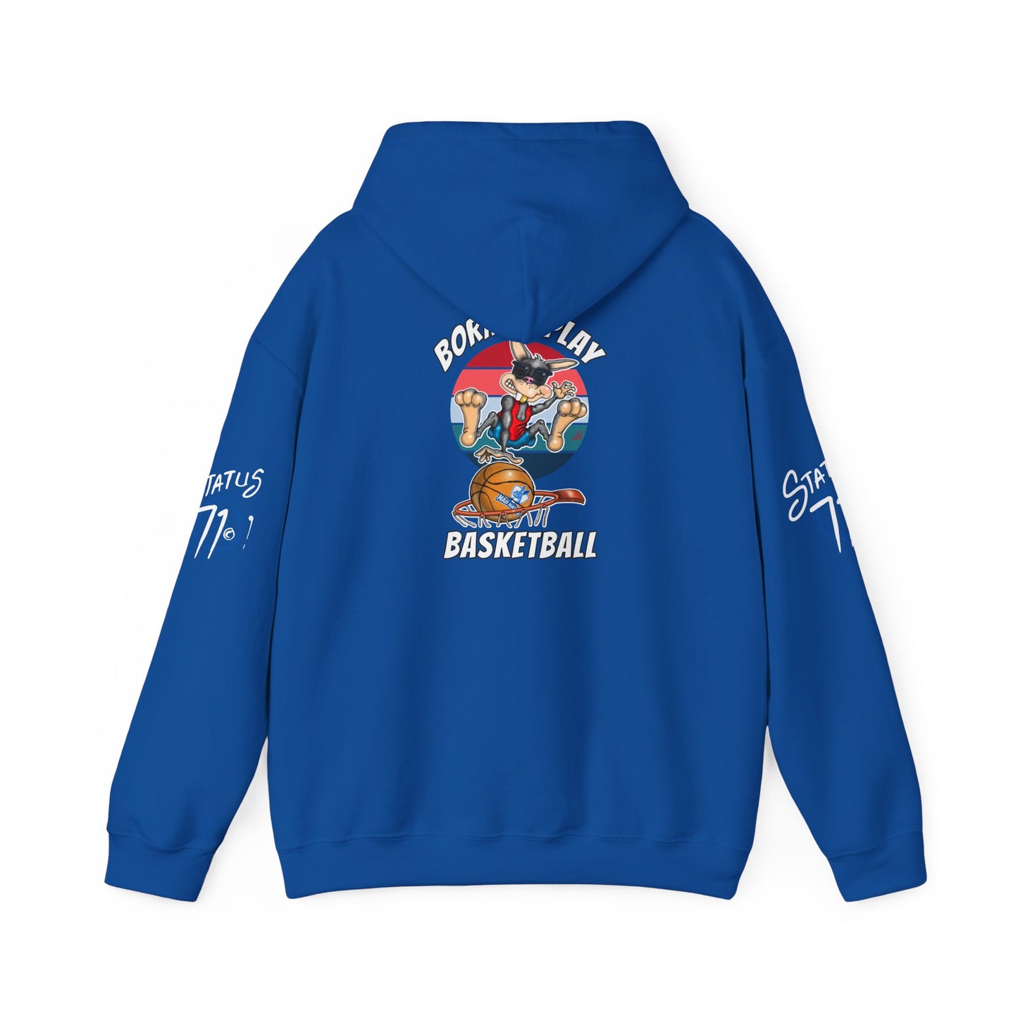 Basketball Rabbit Slam Dunk Hoodie — Born to Play Basketball Streetwear