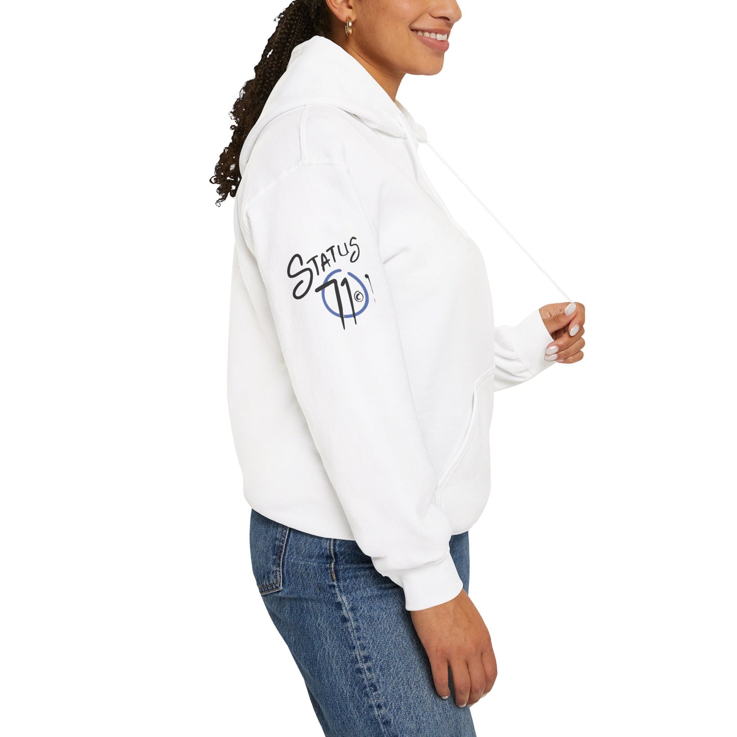 Gamer Cat Hoodie — Funny Gamer Cat Design on Back