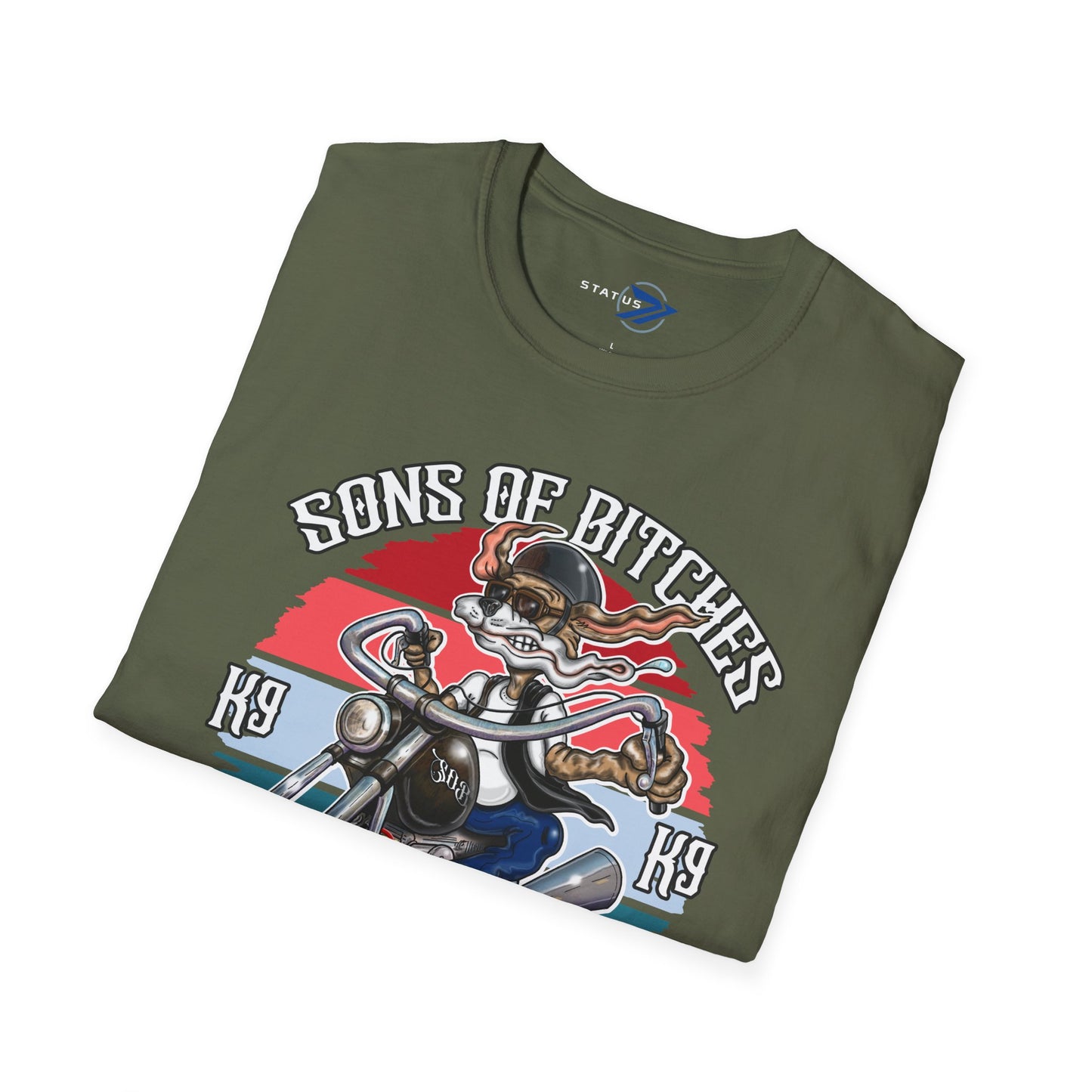 Sons of Bitches Motorcycle Club T-Shirt — Retro Biker Graphic Tee
