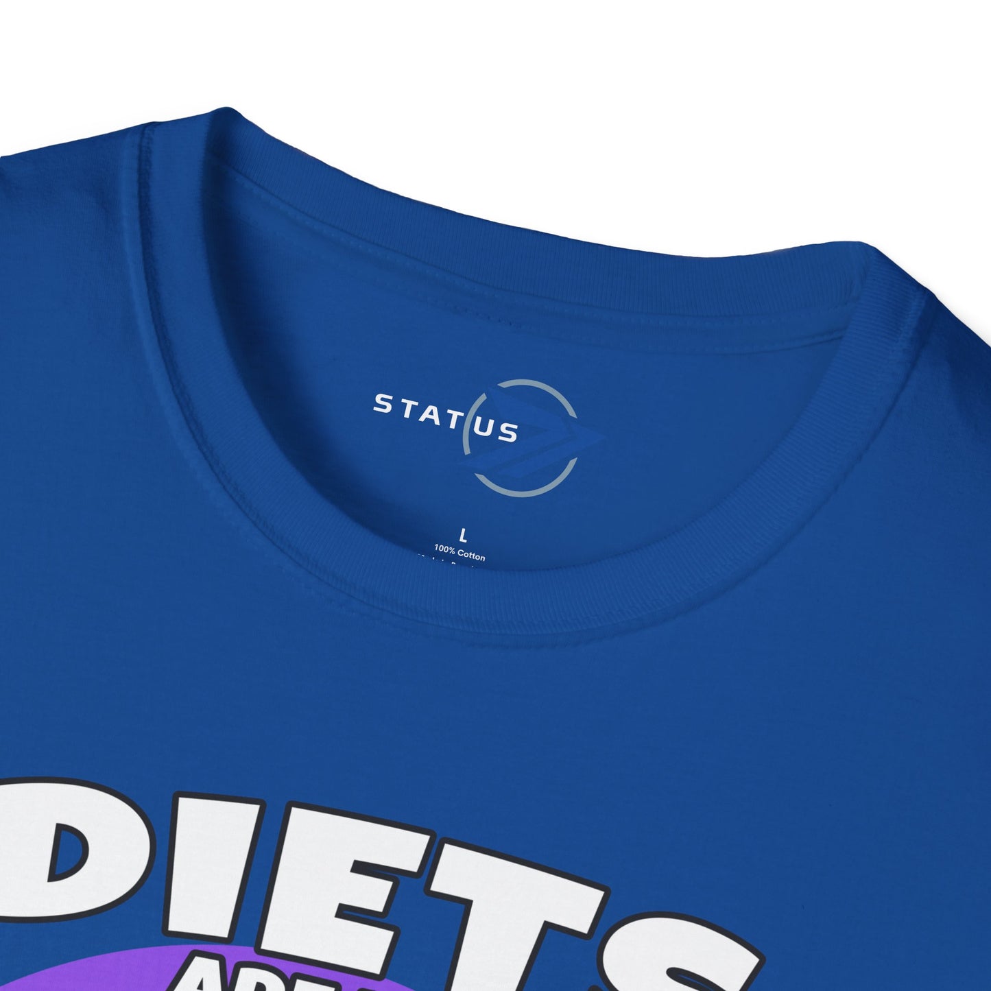 Diets Are For Losers Pig Graphic T-Shirt